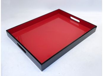 A Modern Designer Lacquerware Tray