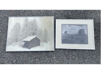 Original Framed Photographs By Andrew Monger And Marcus Kirckus