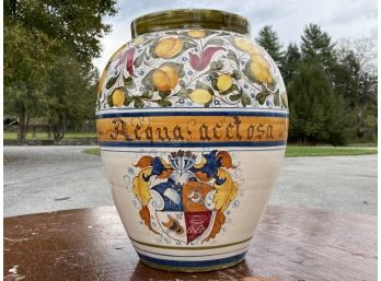 A Large Italian Ceramic Vessel