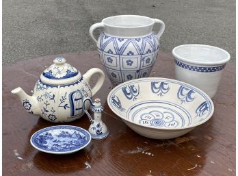 Blue Glazed Ceramics