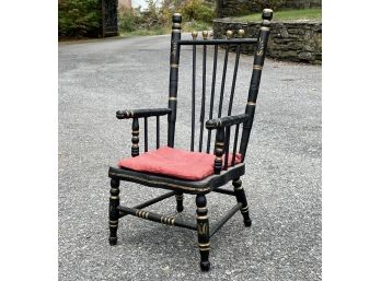 An Antique Toilet Chair