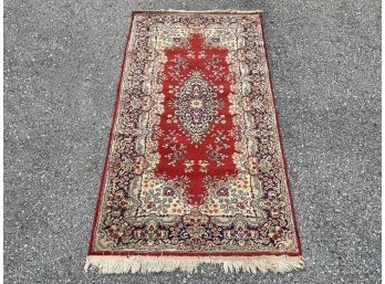 A Vintage Wool Indo-Persian Rug