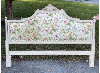 A Stunning Louis XVI Upholstered Headboard