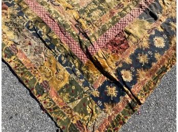 A Vintage Velvet Quilt