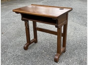 An Antique School Desk