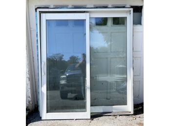 A Double Sliding Glass Door