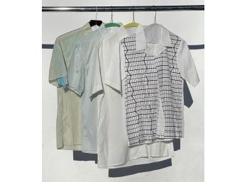 Men's Short Sleeve Dress Shirts By Hermes, Prada, Jil Sander And More