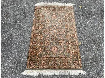 A Nain Rug, Persian Wool (AS IS)