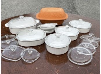 A Large Corning Ware And More Kitchen Assortment