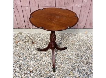 Vintage JB Van Scriver Pedestal Accent Table