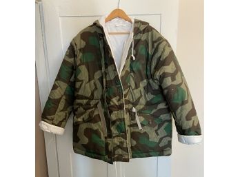 Mens Camo Army Jacket