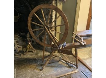 Antique American Spinning Wheel