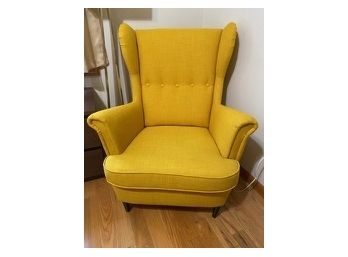 Skiftebo Yellow IKEA Strandmon Wing Chair