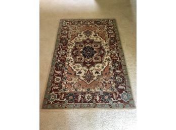 A Safavieh Wool Oriental Rug - @4x6