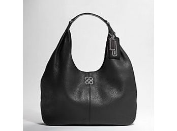 Coach Julia Bag - Soft Pebble Leather In Black - 2010