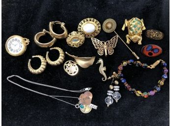 An Assorted Selection Of Costume Jewelry - Including Park Lane Watch