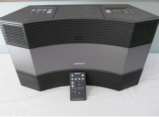 Bose Acoustic Wave Music System II With Remote