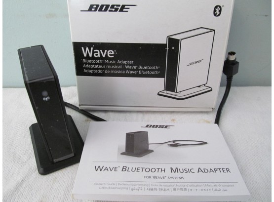 Bose Wave Bluetooth Music Adapter In Box