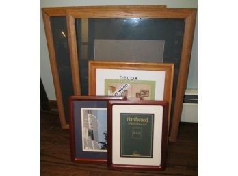 Picture Frame Lot - Assorted Sizes