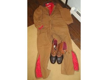 Thermal All Weather Suit With LL Bean Insulated Boots