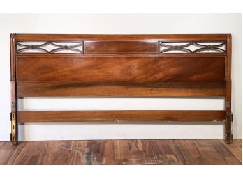 A Large Vintage King Size Headboard