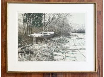 A Signed Artist Proof Lithography By Helen Rundell