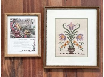 Framed Artwork Needlepoint And More