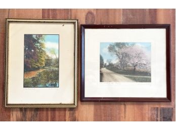 A Pair Of Vintage Prints By Wallace Nutting