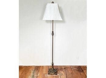 A Vintage Bronze Standing Lamp