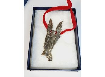 Sterling 1998 US Historical Society Hand & Hammer DeMatteo  Angel Ornament/Pendant