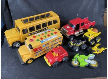 Toddler Busses And Car Toys