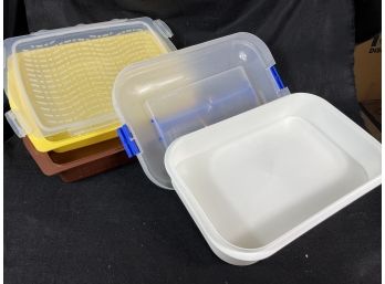 Plastic Food Storage Dishes