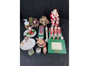 Assorted Christmas Decorations Lot