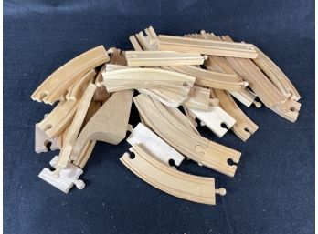 Wooden Train Pieces