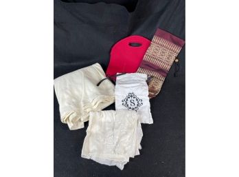 Assorted Towels And Cloth Napkins