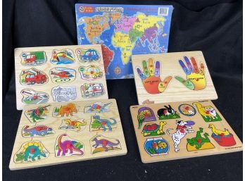 Assorted Wooden Puzzles