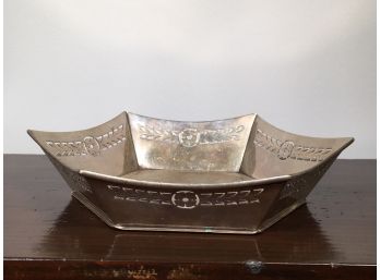 Beautful Antique Sterling Silver Tray / Dish - French 800 Silver - With Minerva Mark - Early 1900s - Very Nice