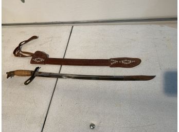 Eagle Handle Sword And Sheath All Their Minor Rust