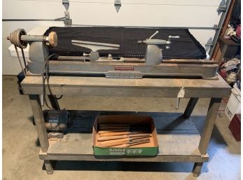 Commercial Heavy Duty Delta Milwaukee Home Craft Wood Lathe