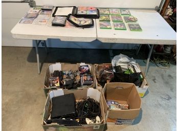 Very Large Gaming Lot, Xbox,Xbox 360, Sega,Dreamcast, Etc.