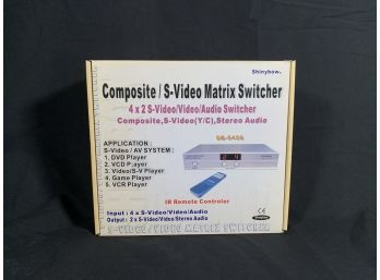 Vintage Composite S Video Matrix Switcher