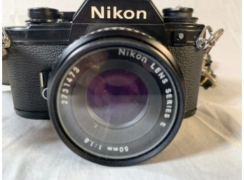 Vintage Nikon EM 35mm SLR Camera