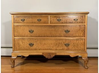 Beautiful Vintage Burl Wood Chest Of Drawers Northern Furniture Co