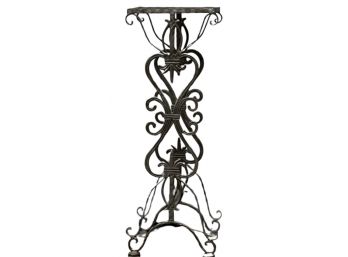 Square Scroll Plant Stand