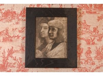 Antique Renaissance Style Painting On Board