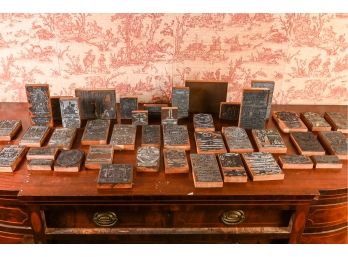 Extensive Collection Of Rubber Stamps