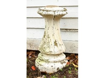 Concrete Birdbath Pedestal