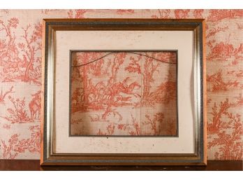 Antique Embossed & Gilt Wood Frame