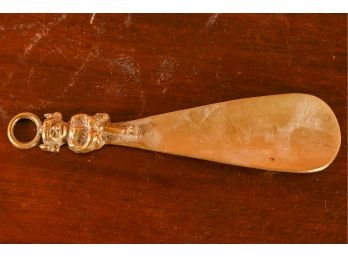 Victorian Gold Gargoyle Shoe Horn