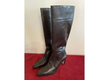 Lauren Ralph Lauren Leather Boots 8.5 Brand New